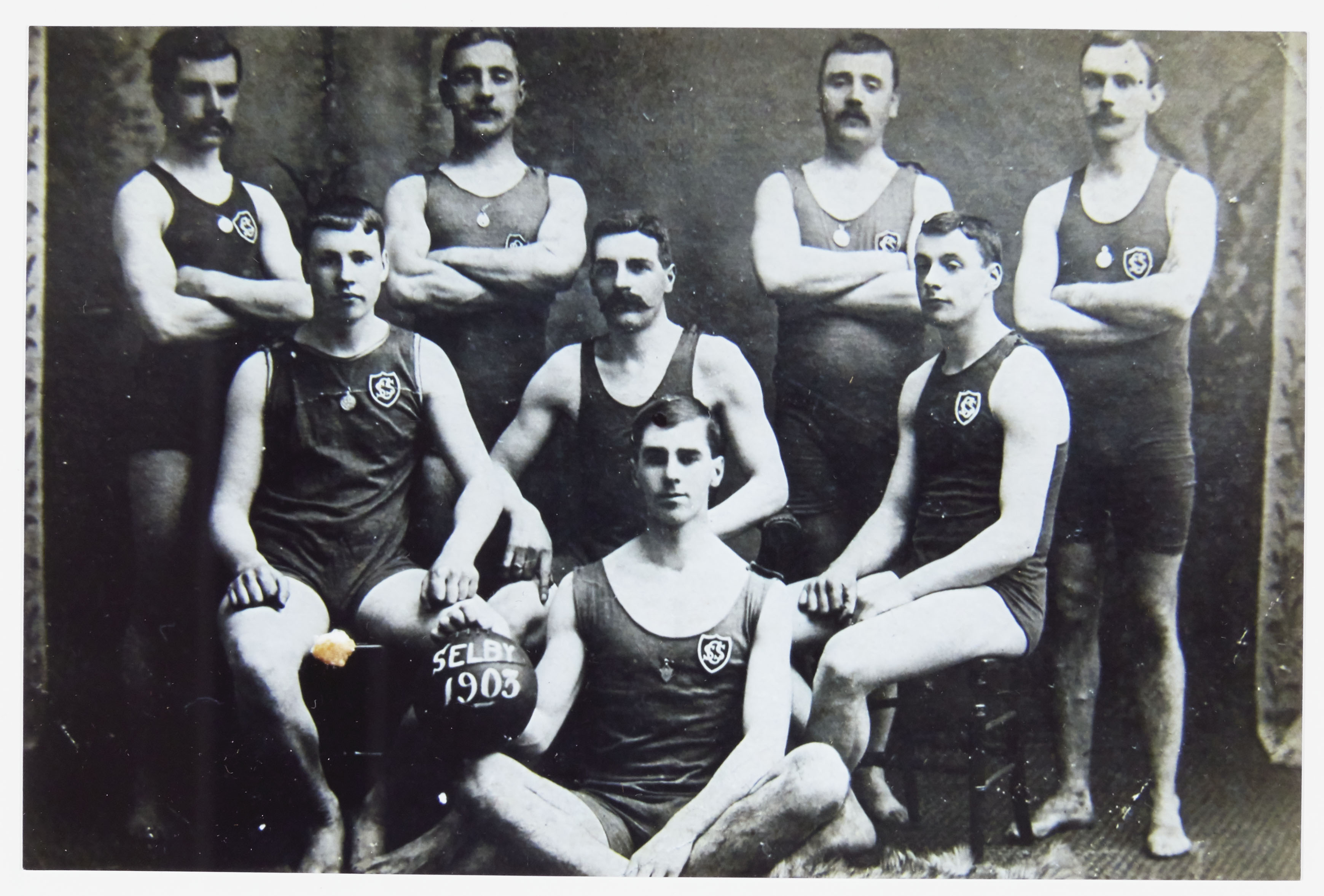 Members of Selby Swimming Club in 1903. 
