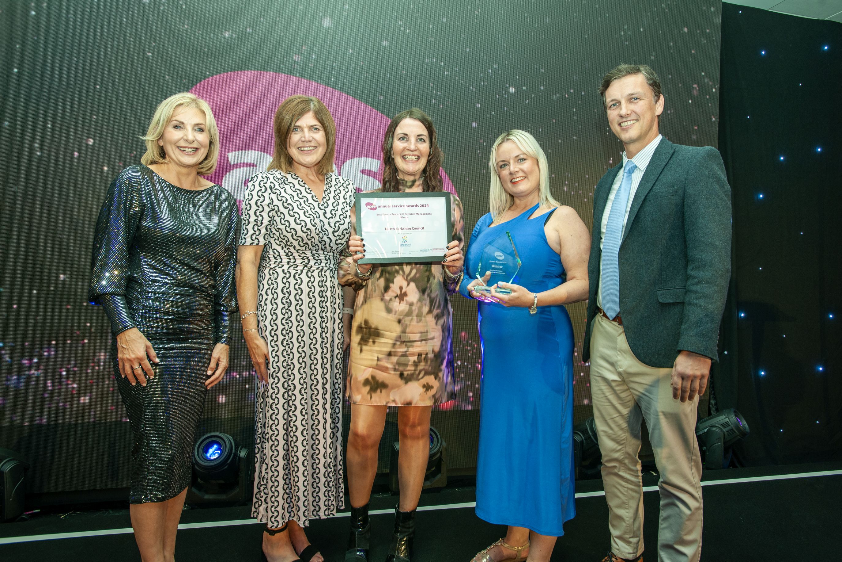 North Yorkshire Council’s catering team are celebrating after their national triumph at the Association of Public Service Excellence (APSE) annual charity awards event.