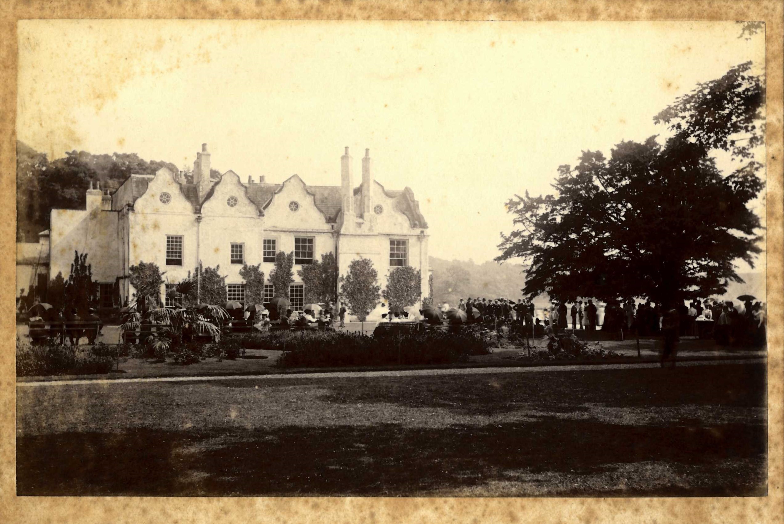 Norton Conyers Hall exterior 1899, home to the Graham family.