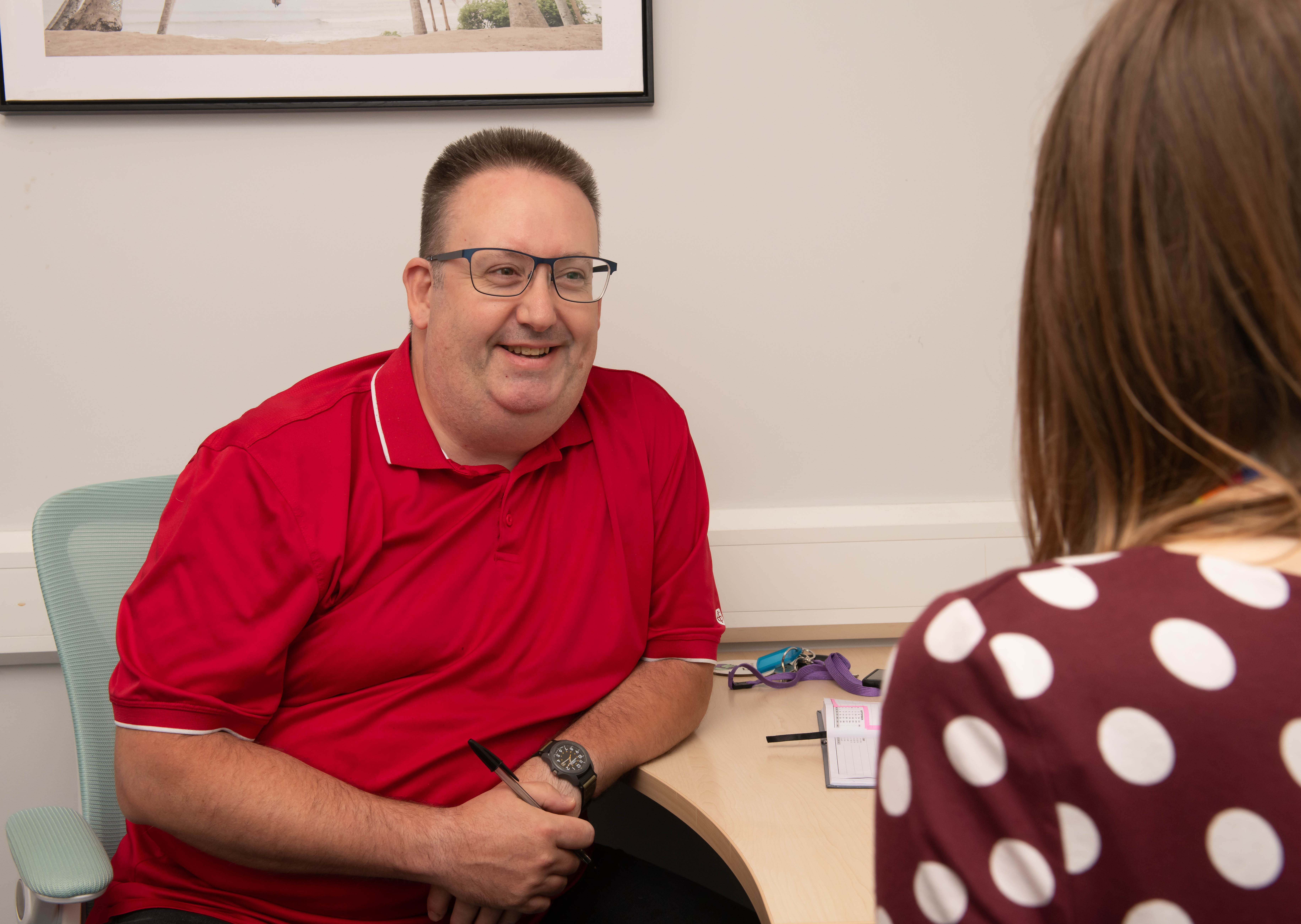 Chris Wilson who was supported by Up for Yorkshire, one of Better Connect’s partners delivering the Rise programme. 