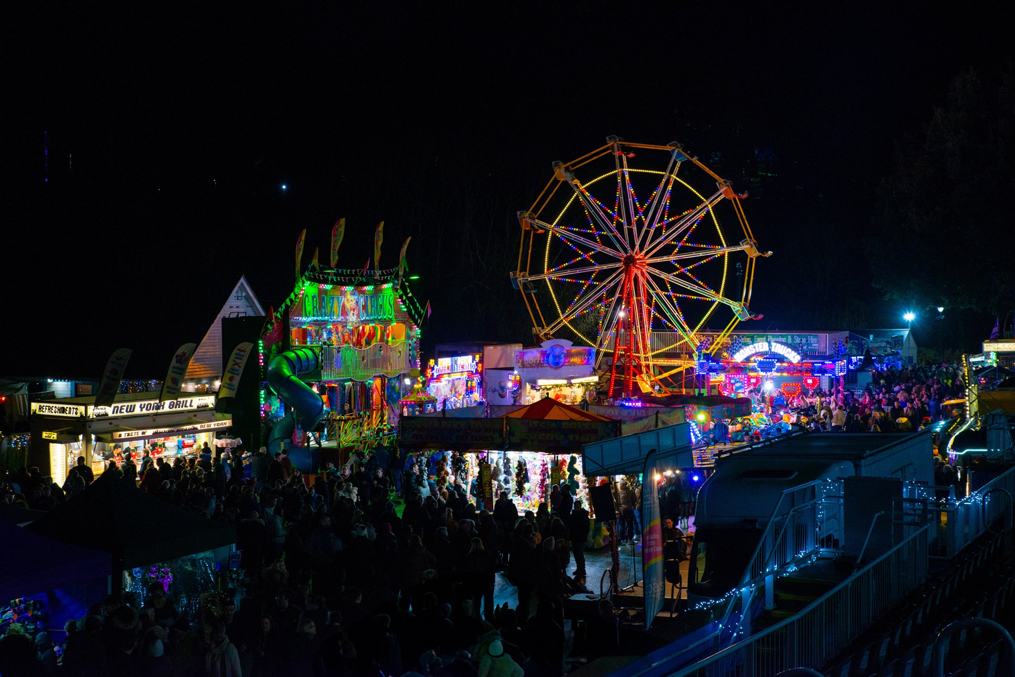 1.	Scarborough Sparkle filled the town’s Open Air Theatre at the weekend.