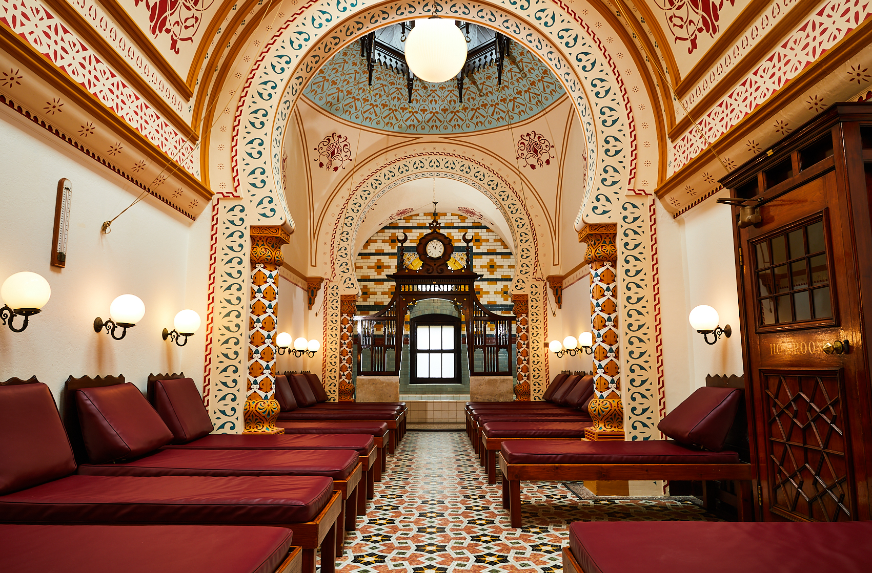 Inside Harrogate Turkish Baths