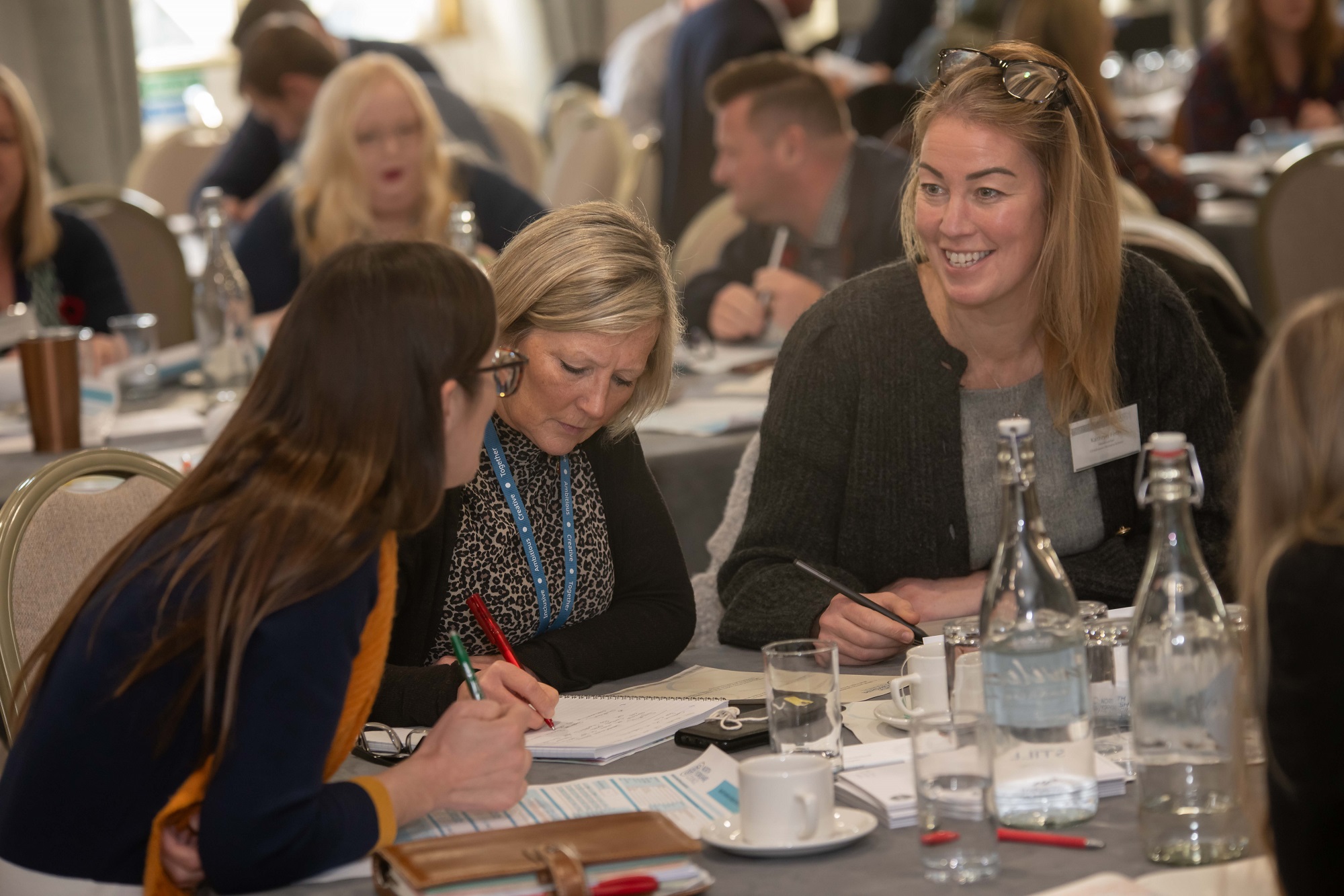 School leaders, councillors and representatives discuss the issues and stage workshops to come up with potential solutions