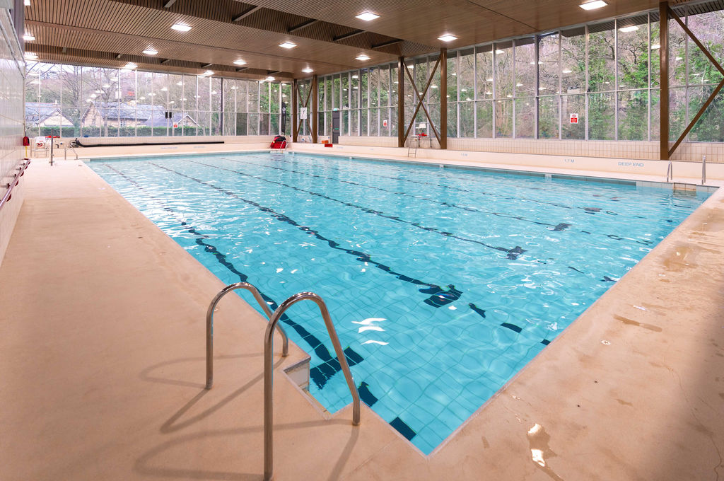 The swimming pool at Richmond Leisure and Wellbeing Hub