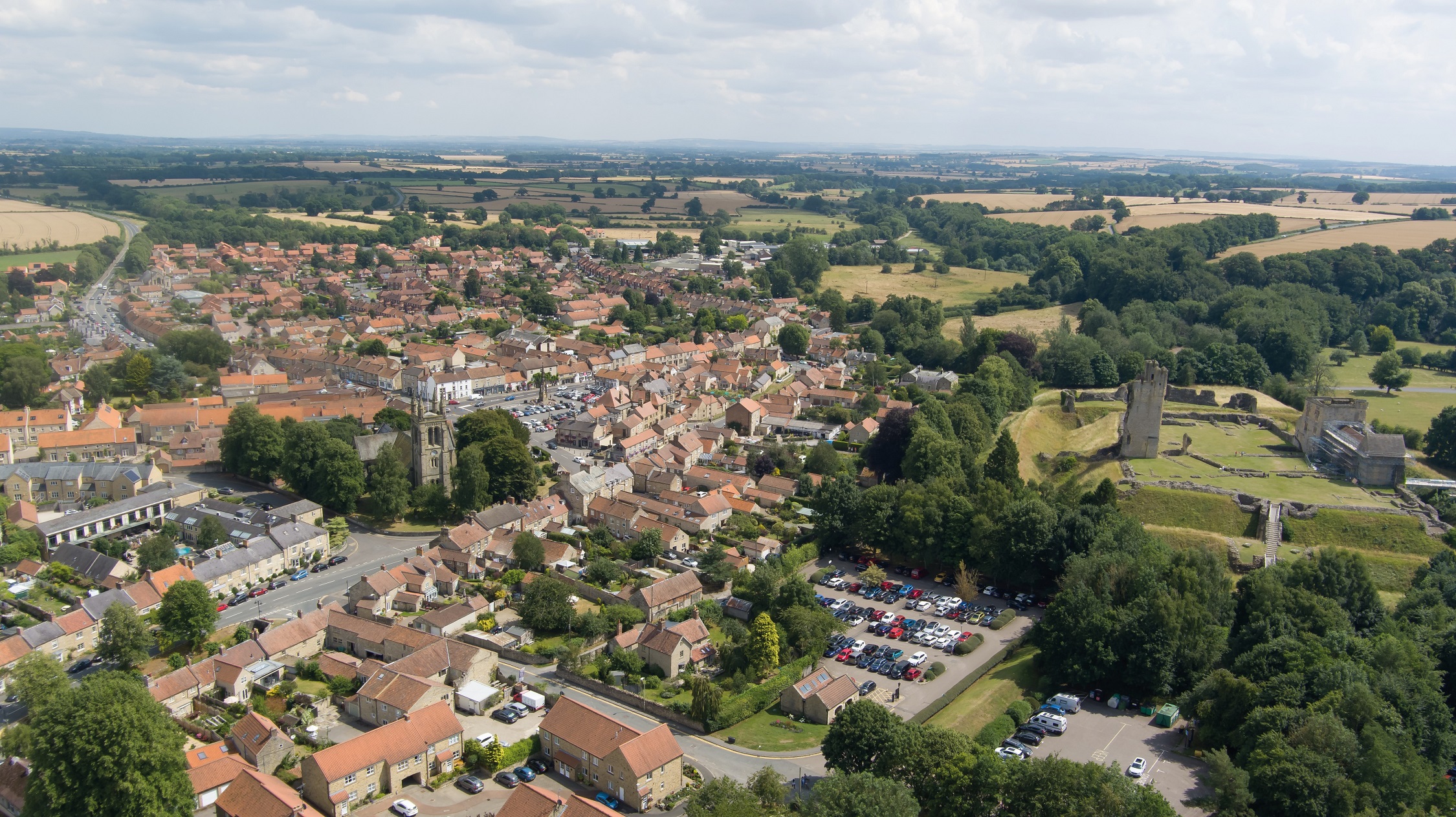 A scenic view of Helmsley