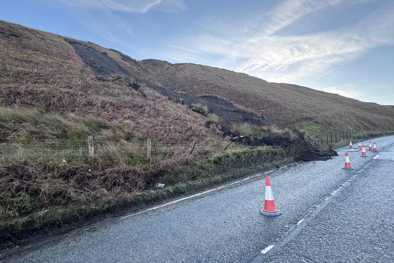 Kex Gill landslip