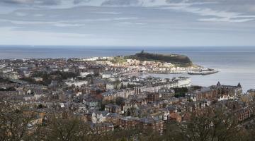A general view of Scarborough