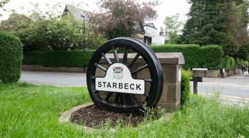 A Starbeck sign