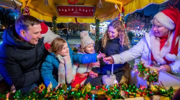 The Christmas Fayre in Harrogate attracts visitors from across the country and will be staged across three weekends again this year. (Photo credit: Mark Bickerdike.)