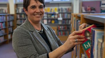 Area librarian at North Yorkshire Council, Nicola Dengate