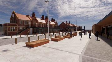 An artist’s impression showing the proposed transformation of Scarborough’s West Pier which is hoped to make the harbour a must-visit destination for hospitality, leisure and events, while respecting the town’s rich fishing heritage.